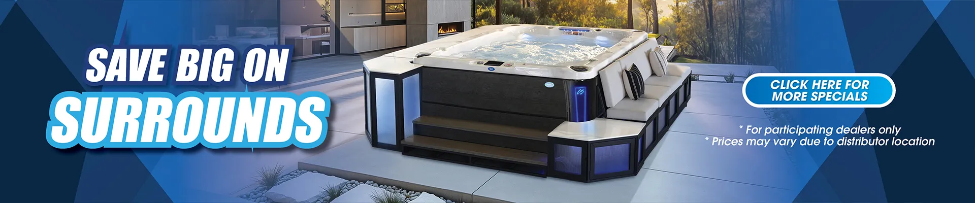 Calspas hot tub being used in a family setting - Manhattan Beach